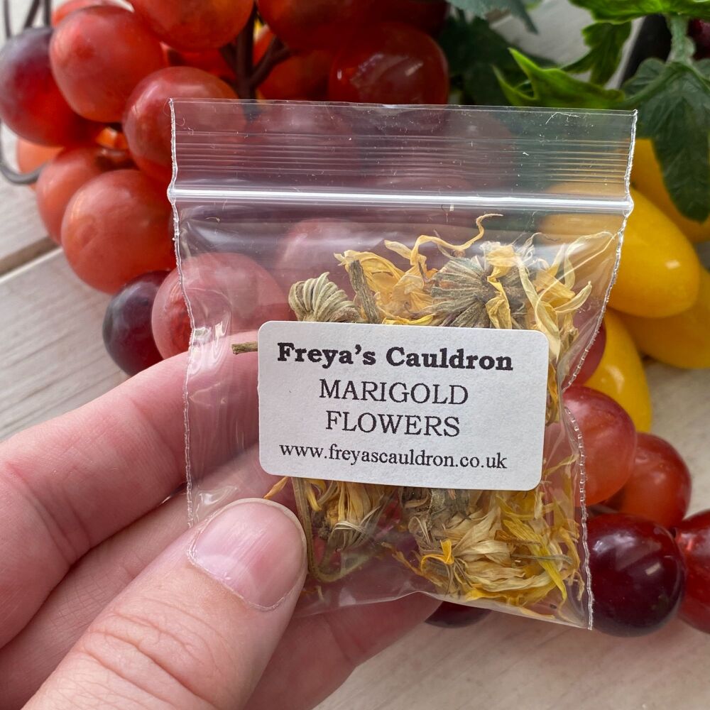 MARIGOLD FLOWERS ~ Small Bag