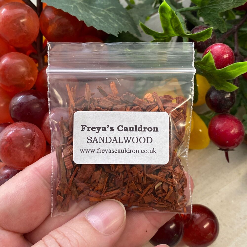 SANDALWOOD (RED) ~ Small Bag