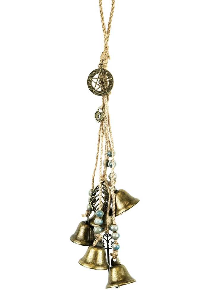 Witch Bells with Charms and Beads ~ #2