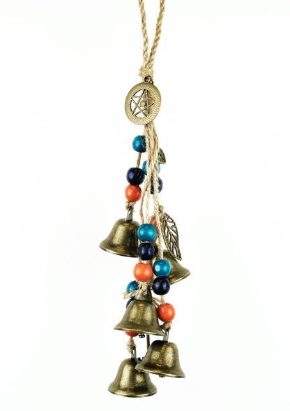 Witch Bells with Charms and Beads ~ #1