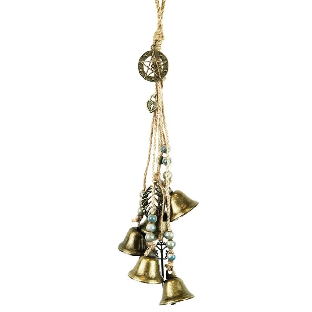 Witch Bells with Charms and Beads ~ #2