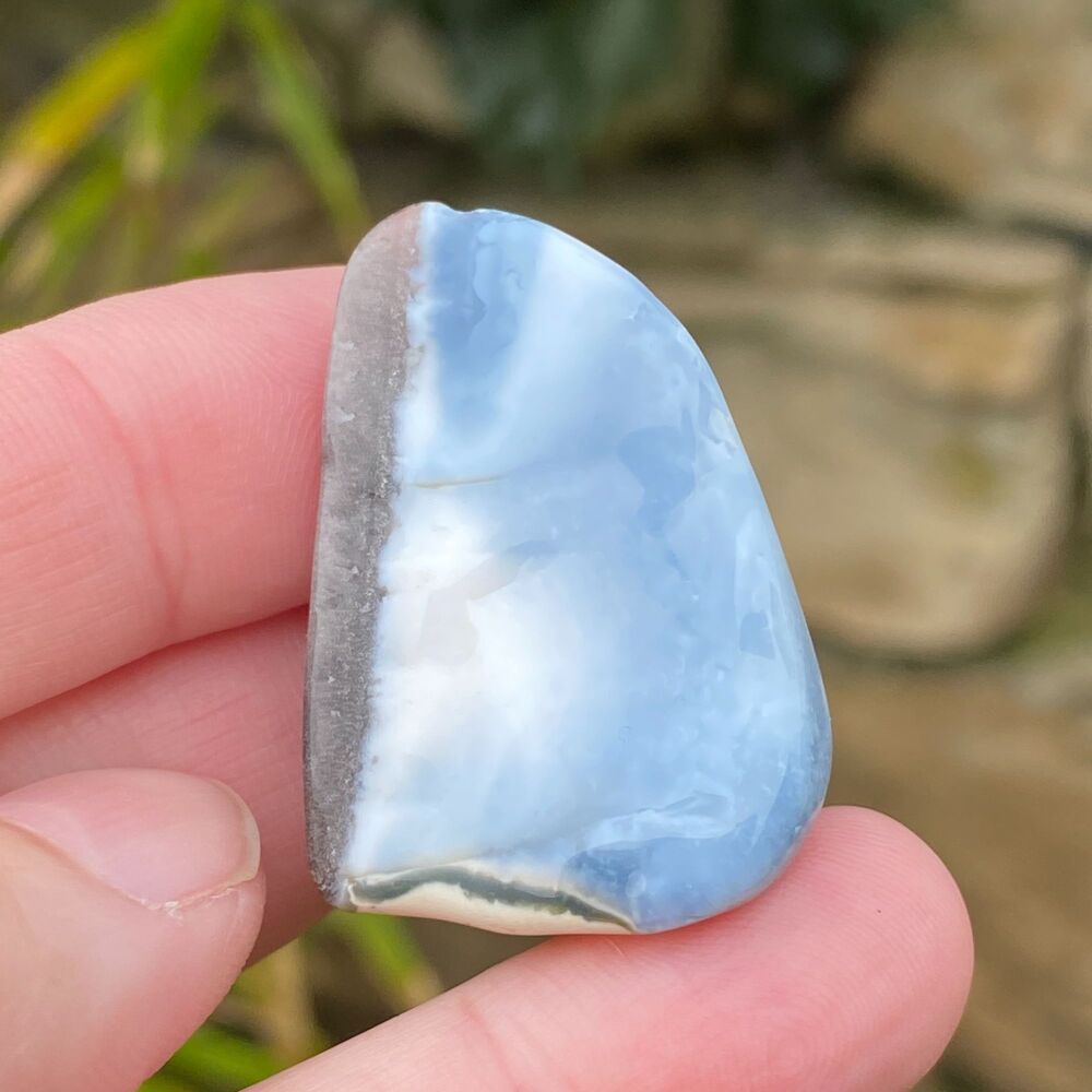 Blue Opal Tumble Stone ~#3