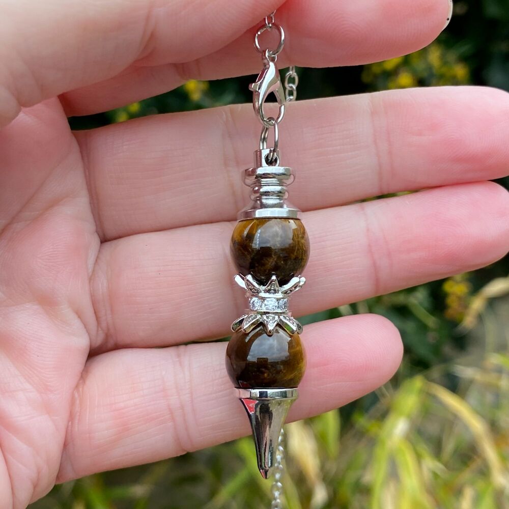 A Dorje Pendulum ~ Tiger Eye