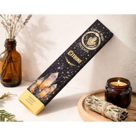 Crystal Magic Incense ~ Citrine