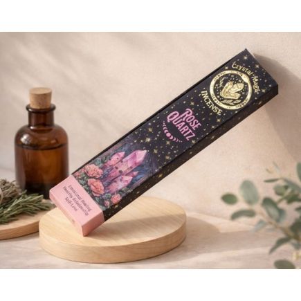 Crystal Magic Incense ~ Rose Quartz