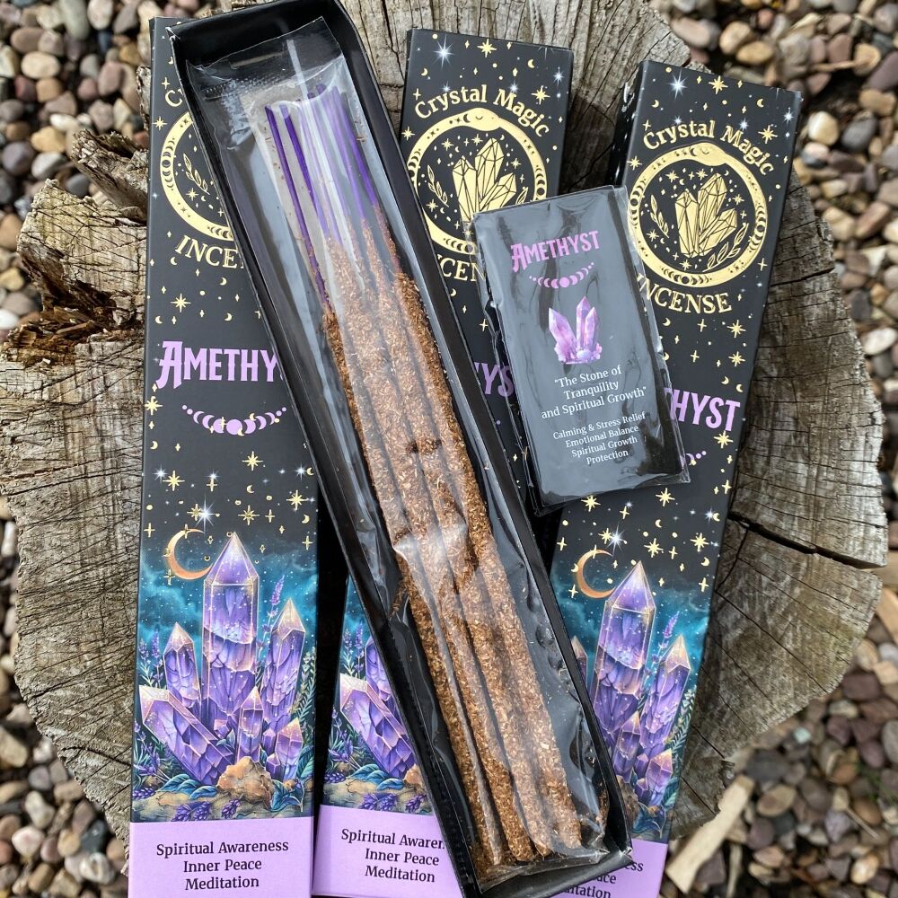 Crystal Magic Incense ~ Amethyst