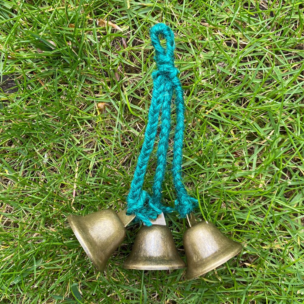 Witch Bells ~ Handcrafted by Freya ~ Green #1