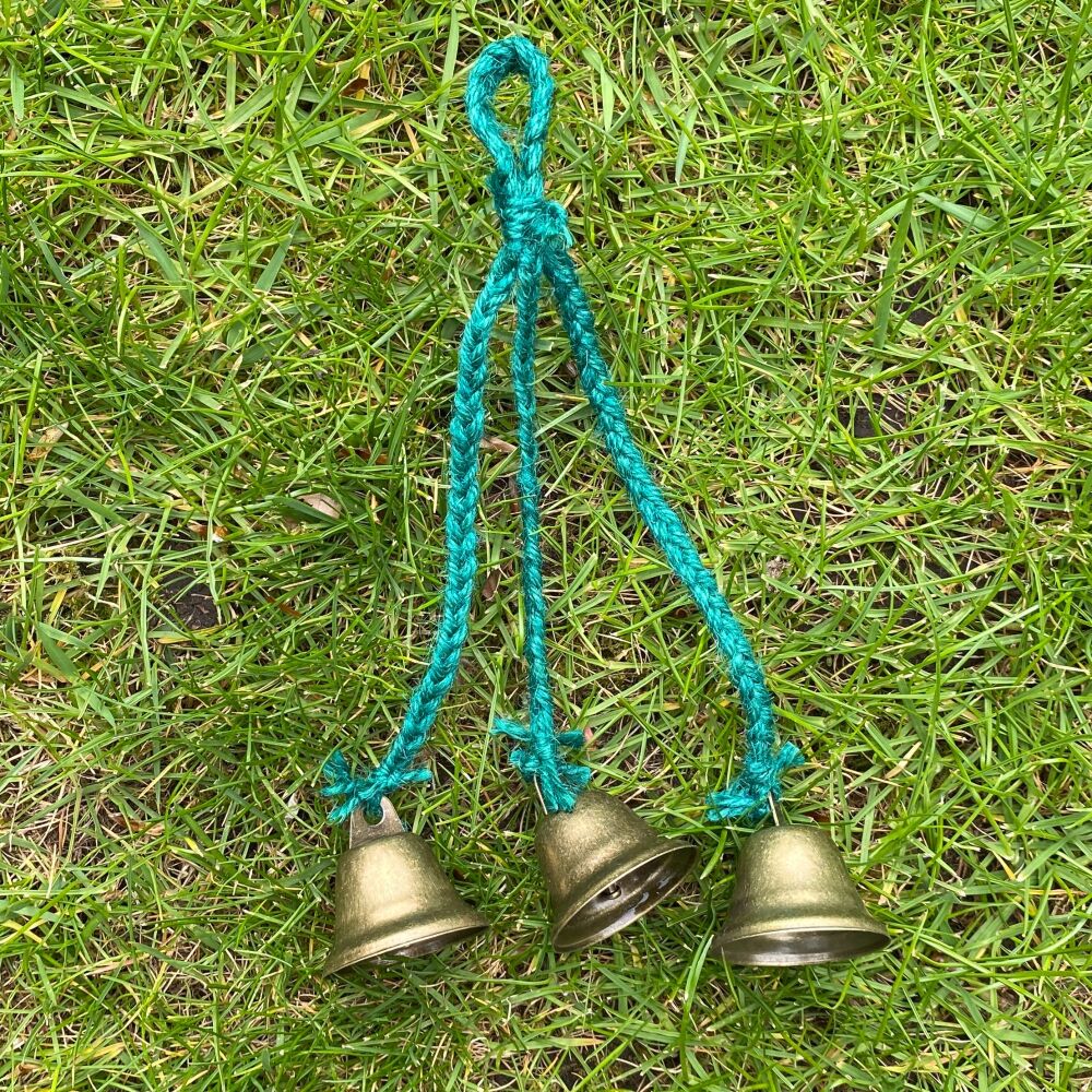 Witch Bells ~ Handcrafted by Freya ~ Green #2