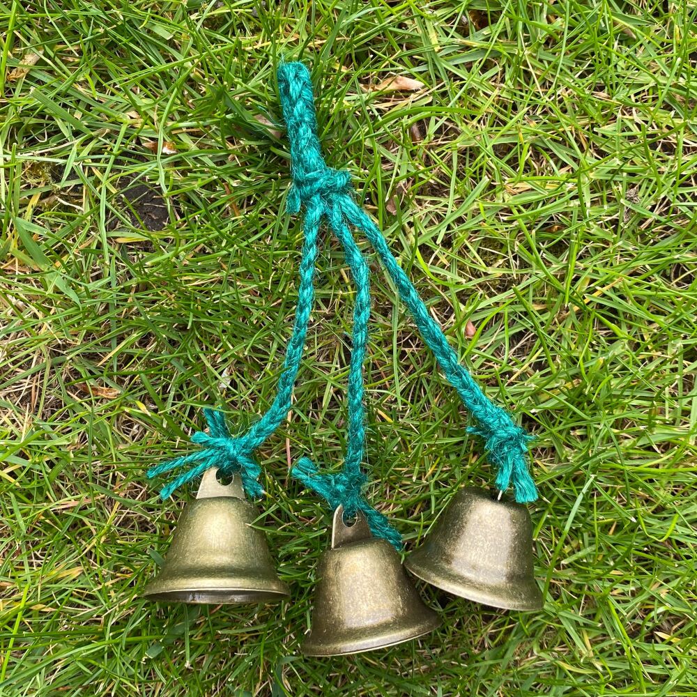 Witch Bells ~ Handcrafted by Freya ~ Green #4