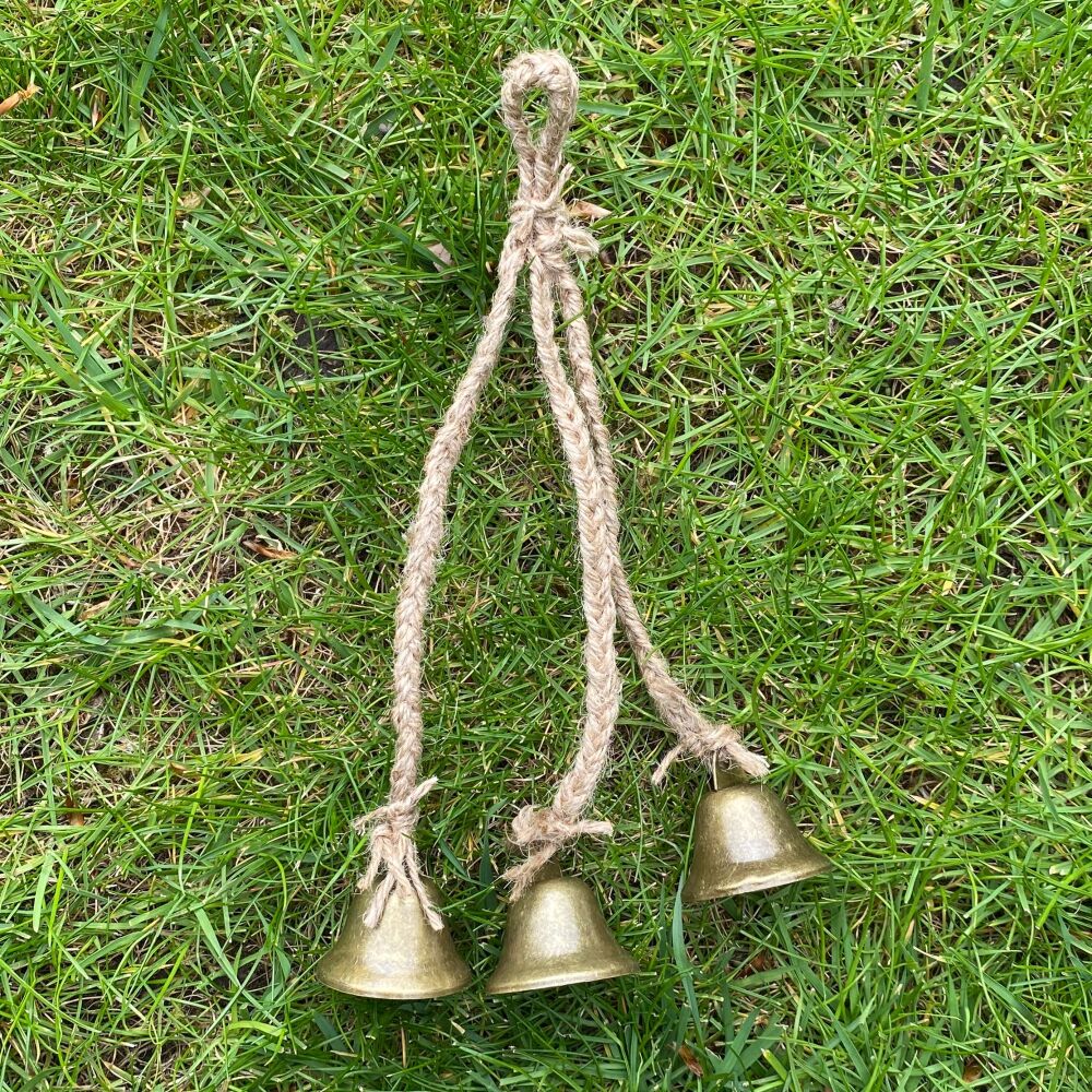 Witch Bells ~ Handcrafted by Freya ~ Jute #1