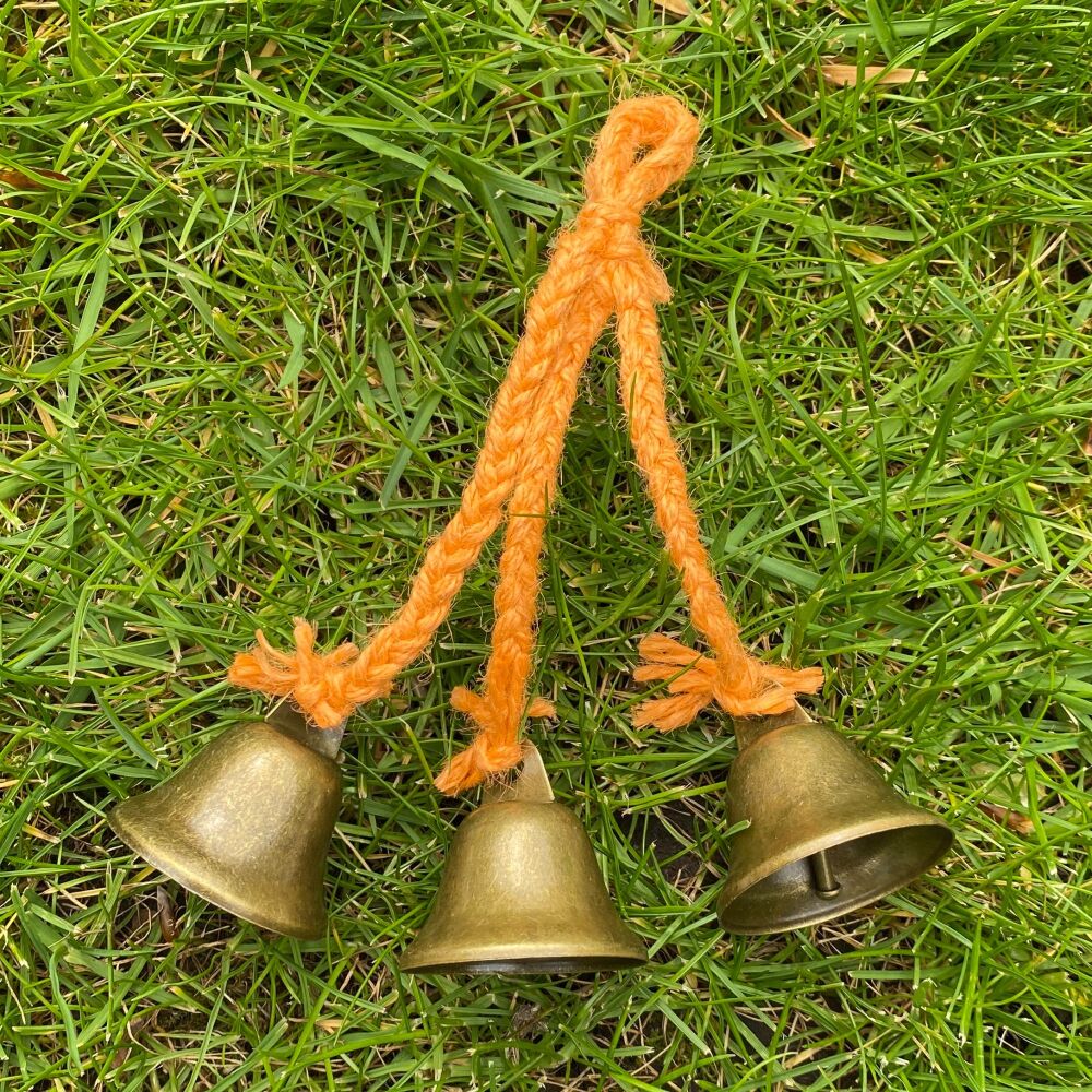 Witch Bells ~ Handcrafted by Freya ~ Orange #2