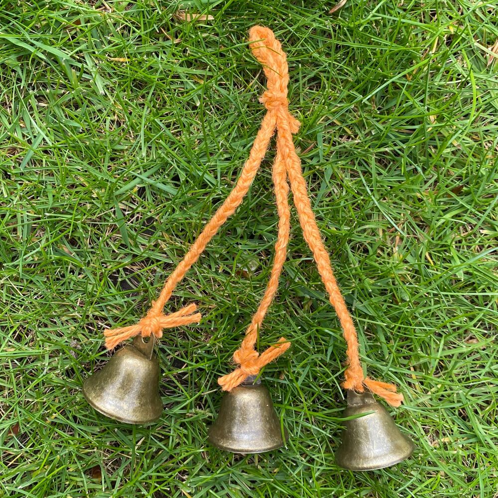 Witch Bells ~ Handcrafted by Freya ~ Orange #5
