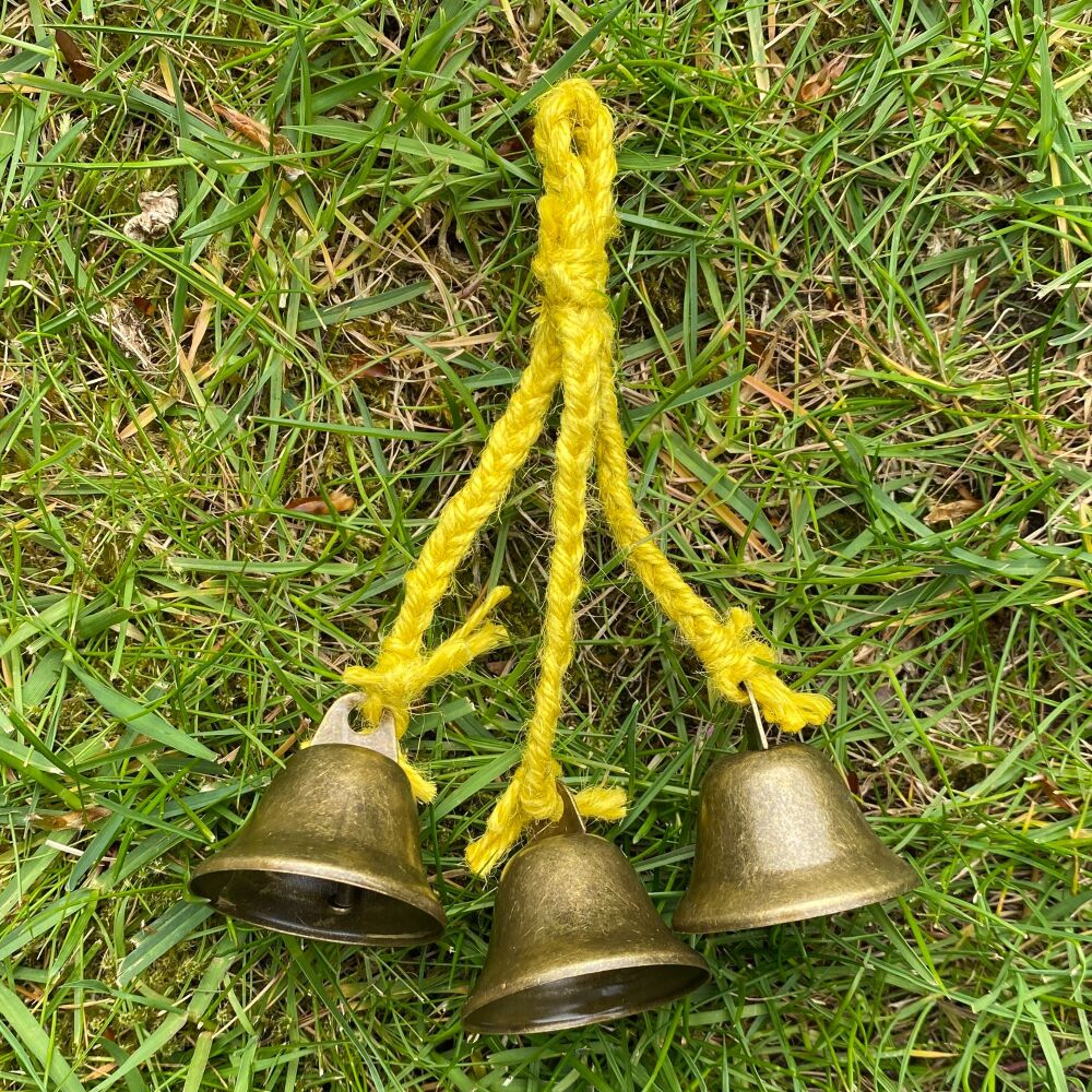 Witch Bells ~ Handcrafted by Freya ~ Yellow #1