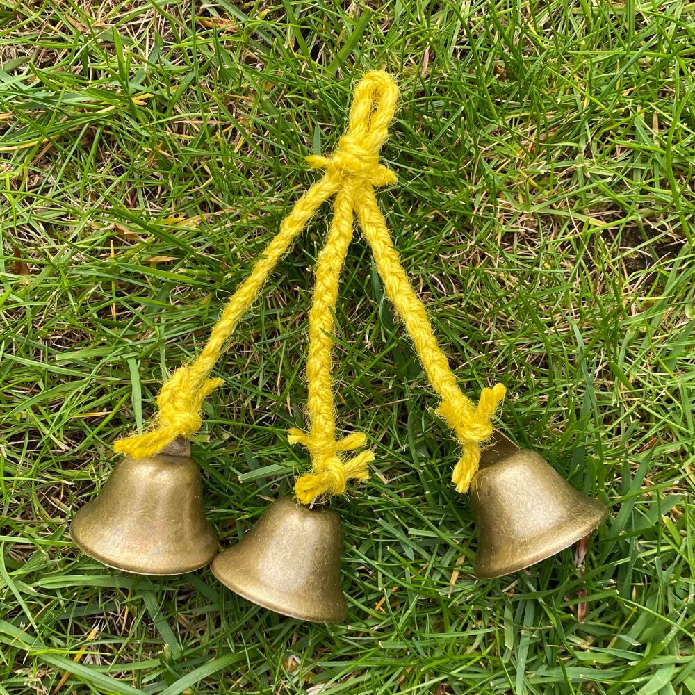 Witch Bells ~ Handcrafted by Freya ~ Yellow #3
