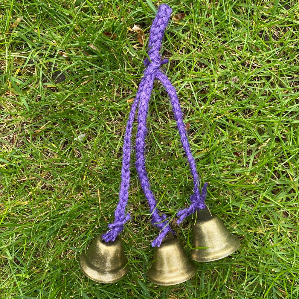 Witch Bells ~ Handcrafted by Freya ~ Purple #1