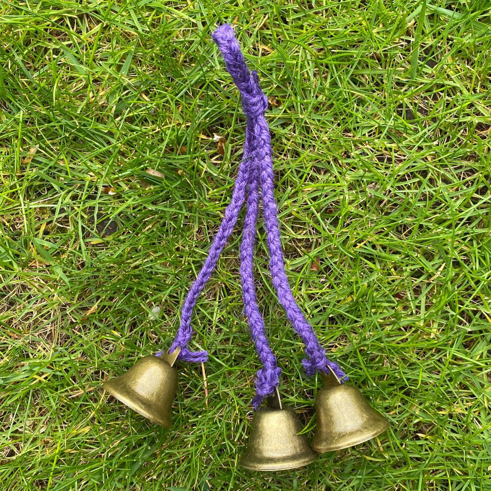 Witch Bells ~ Handcrafted by Freya ~ Purple #2