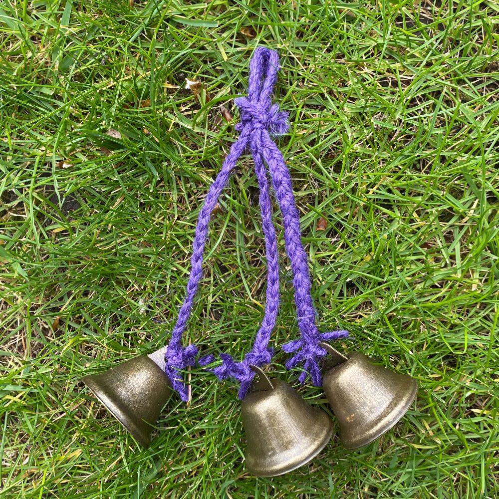 Witch Bells ~ Handcrafted by Freya ~ Purple #3