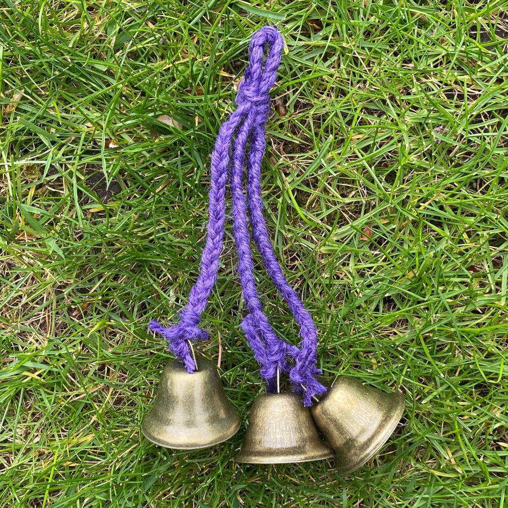 Witch Bells ~ Handcrafted by Freya ~ Purple #4