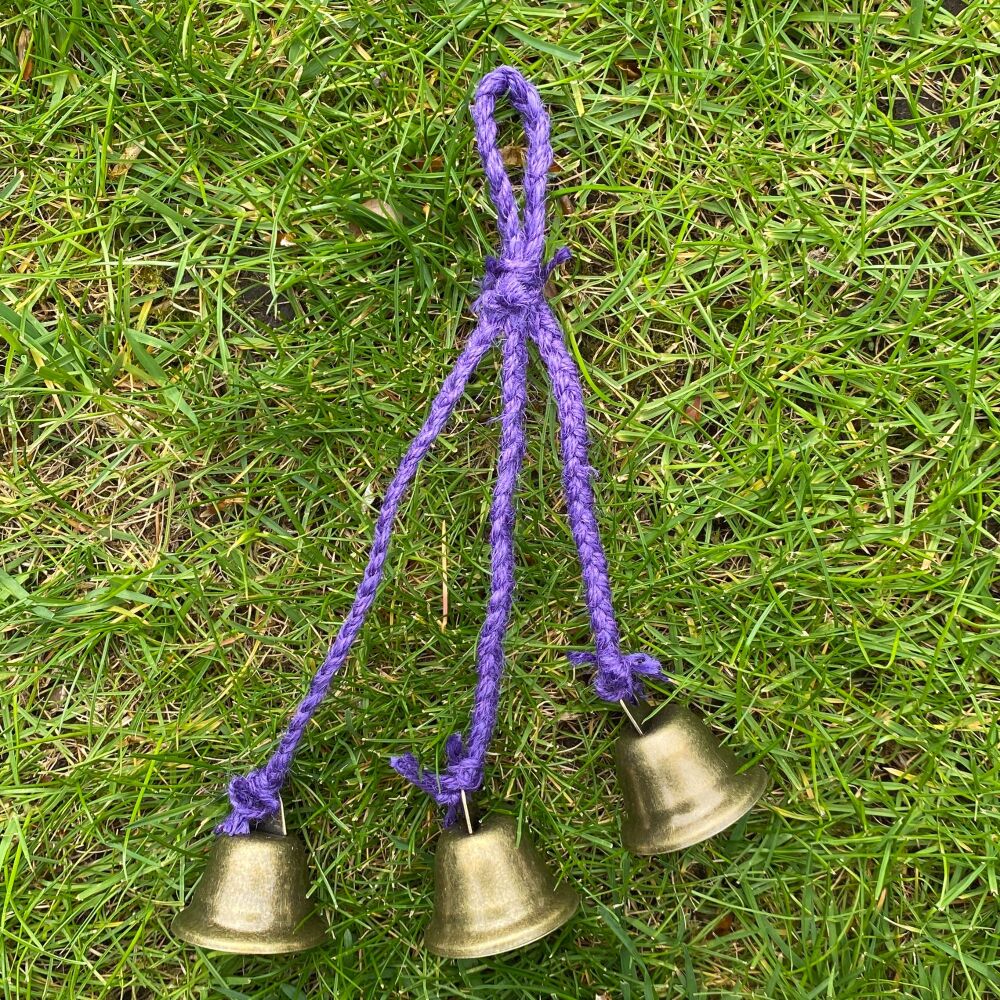Witch Bells ~ Handcrafted by Freya ~ Purple #5