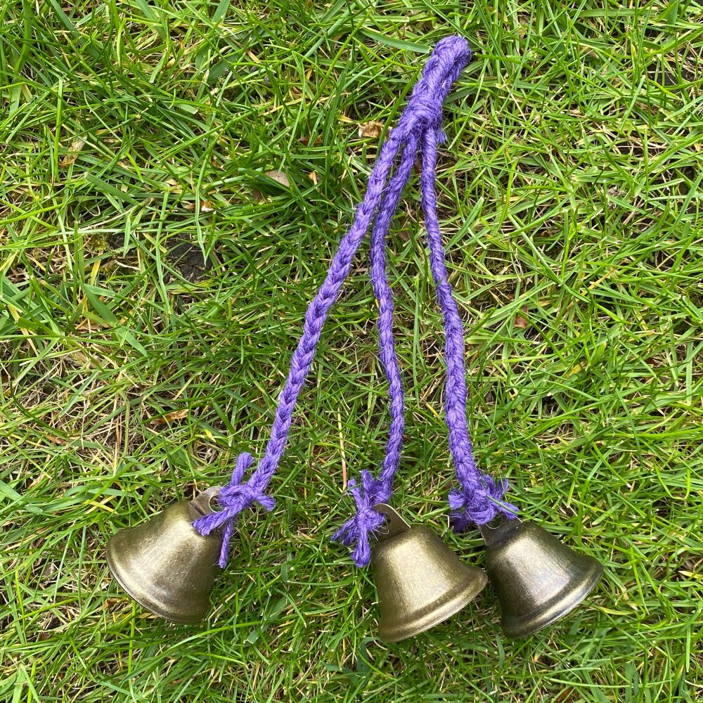 Witch Bells ~ Handcrafted by Freya ~ Purple #6