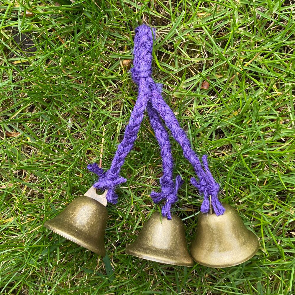 Witch Bells ~ Handcrafted by Freya ~ Purple #7