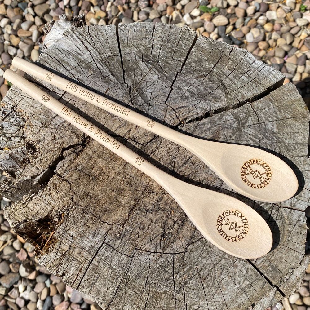 Wooden Protection Spoon