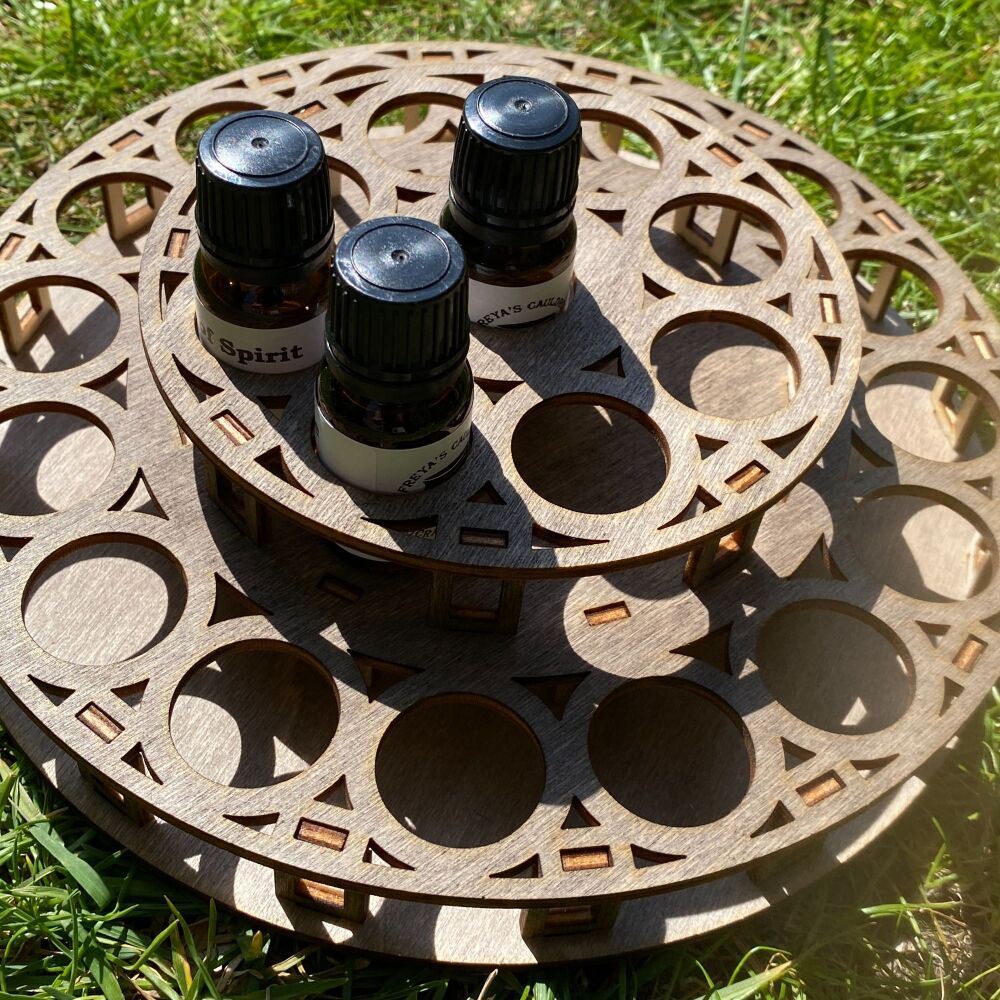 ** Anointing Oil Stand for 25 oils