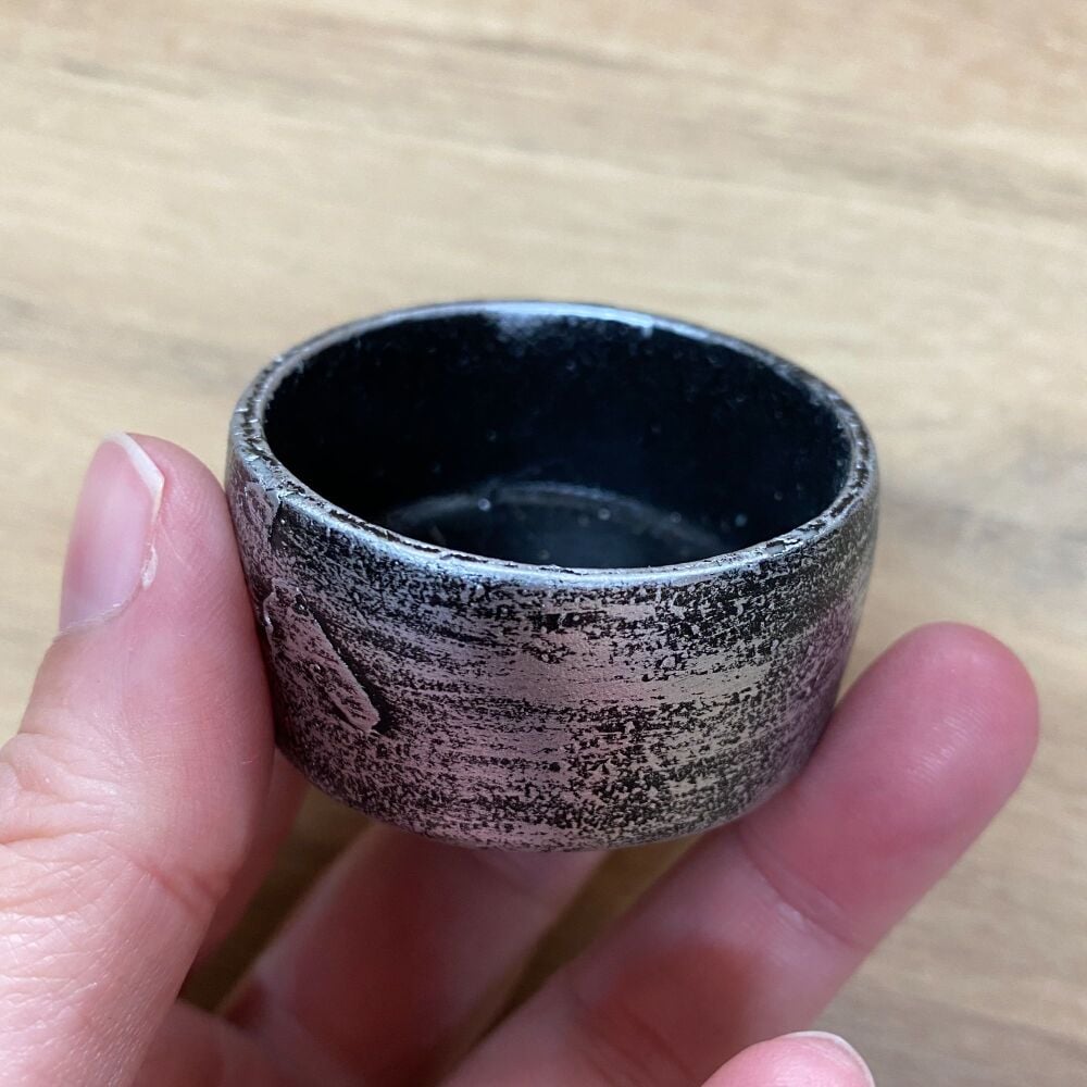 Cute little t light holder or herb / crystal bowl