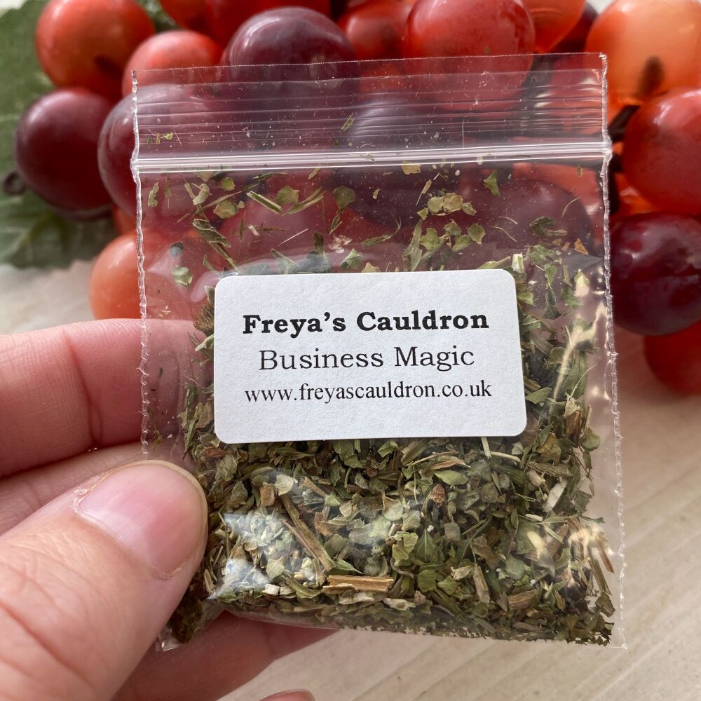 Magical Herb Blend ~ Business Magic ~ Small Bag