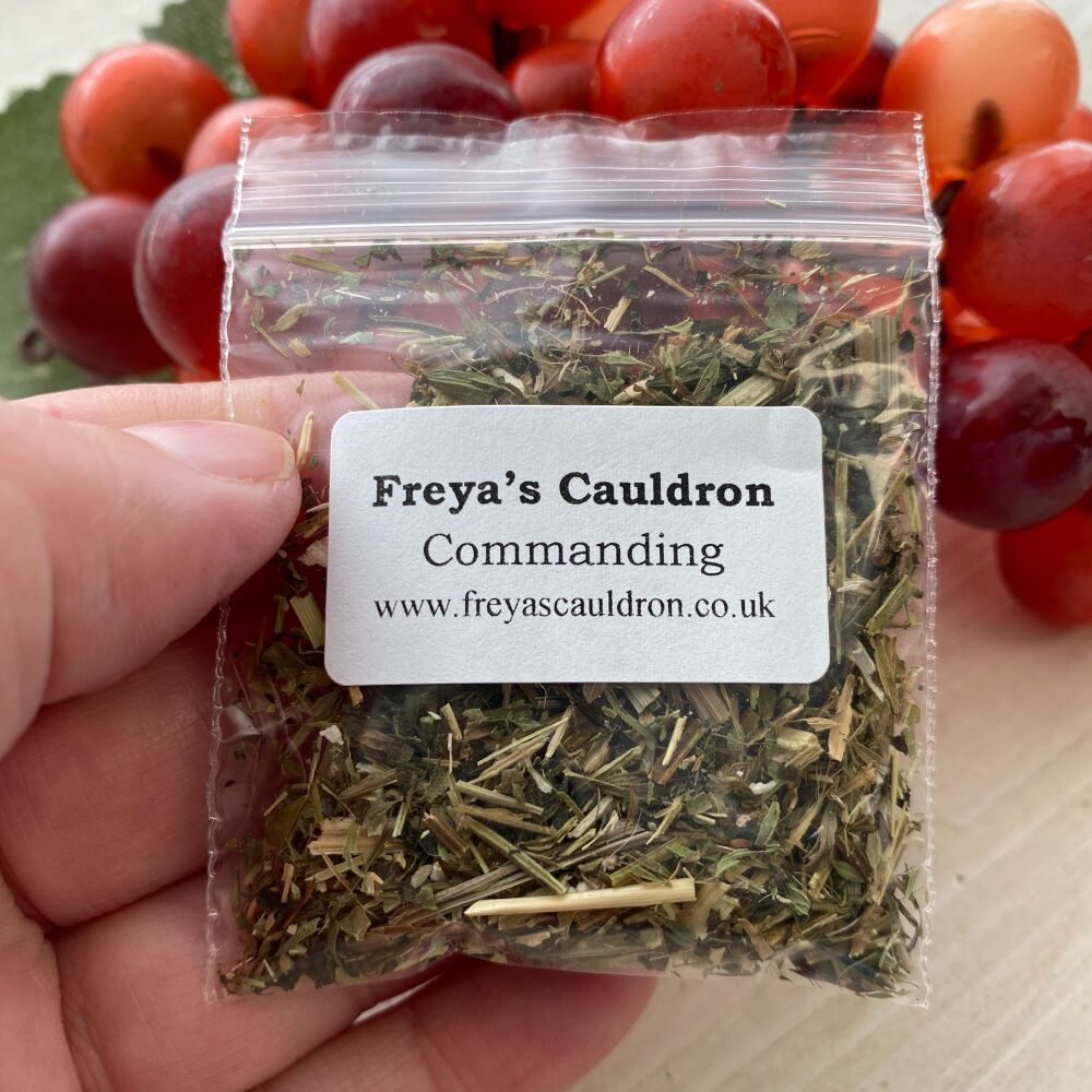 Magical Herb Blend ~ Commanding ~ Small Bag