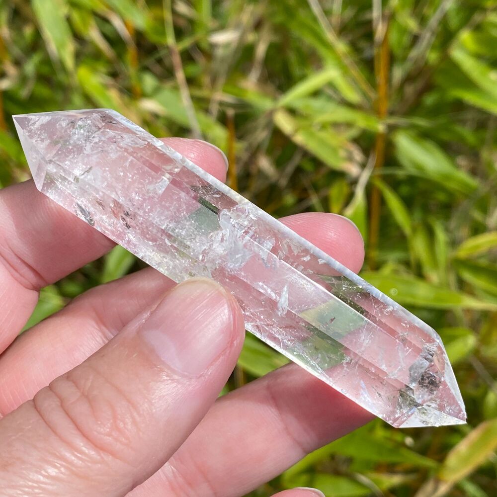 Double Terminated Quartz Wand ~ #B