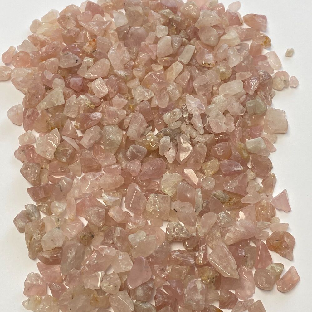 Crystal Chips 50g ~ Rose Quartz