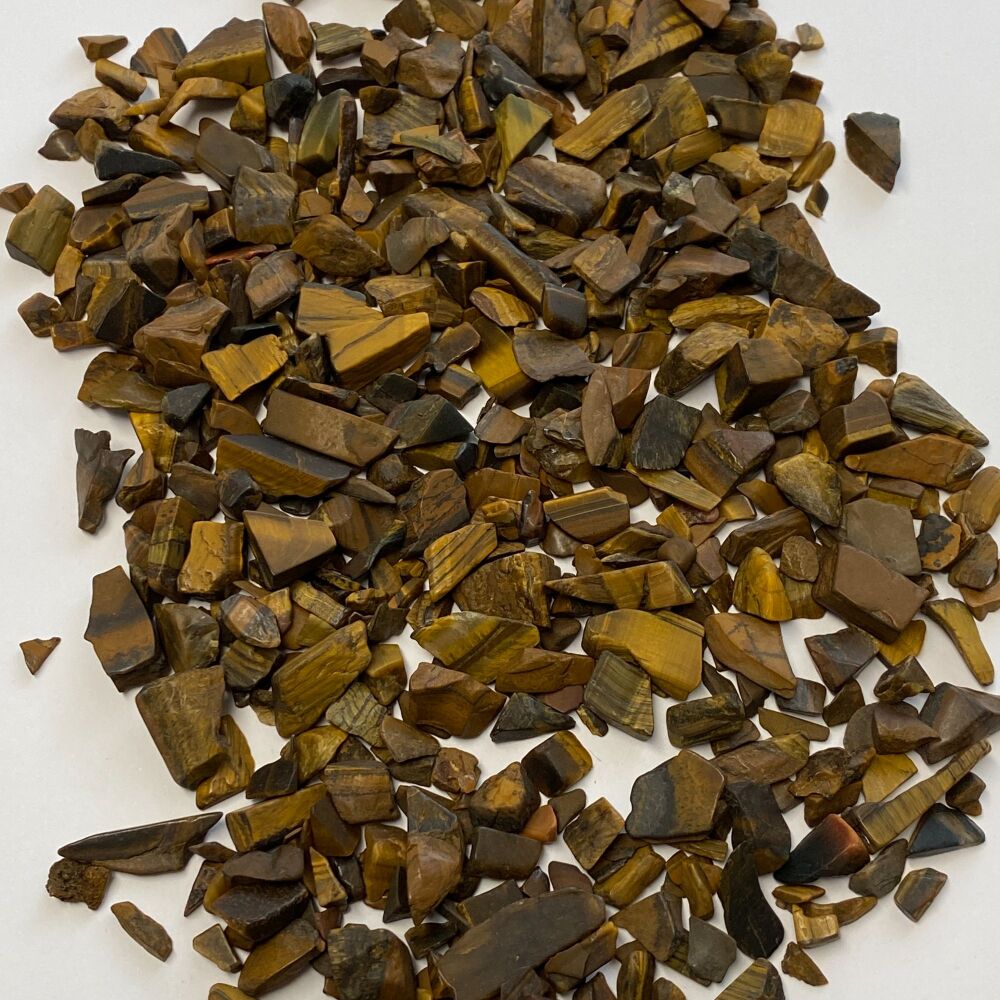 Crystal Chips 50g ~ Tiger Eye