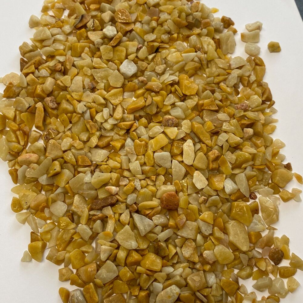 Crystal Chips 50g ~ Golden Quartz