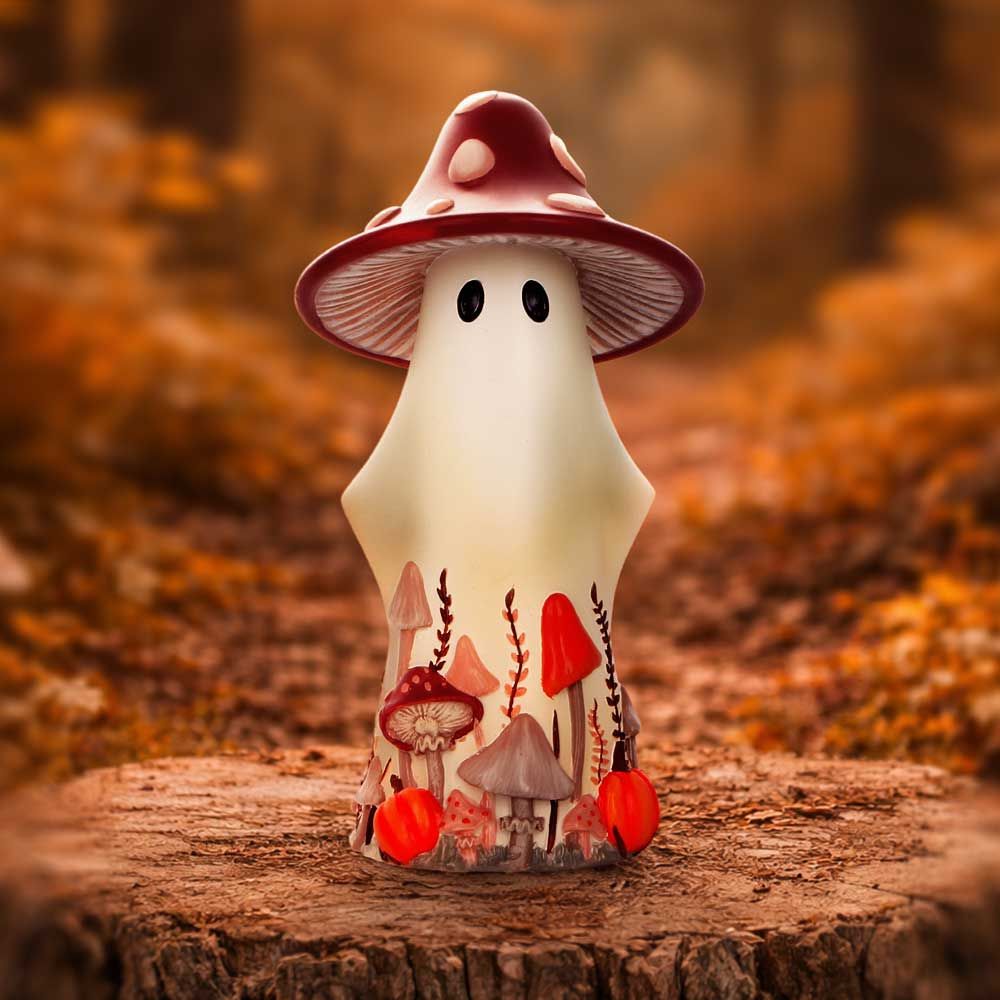 Boo Who Ghost Figurine ~ Mabel