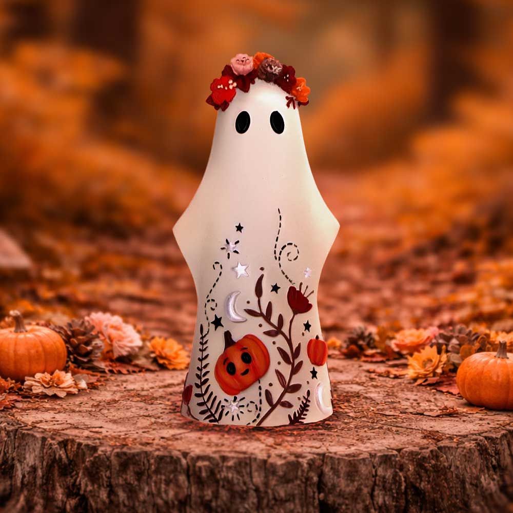 Boo Who Ghost Figurine ~ Florence