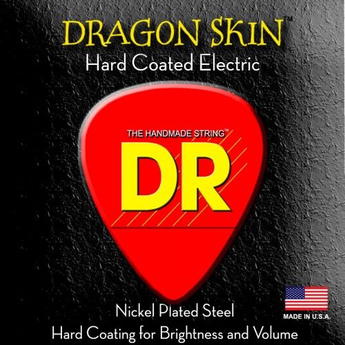 DR STRINGS DRAGON SKIN ELECTRIC LIGHTDSE9  with FREE POSTAGE!
