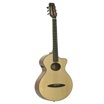 Ozark Steel String Acoustic Guitar, solid cedar top