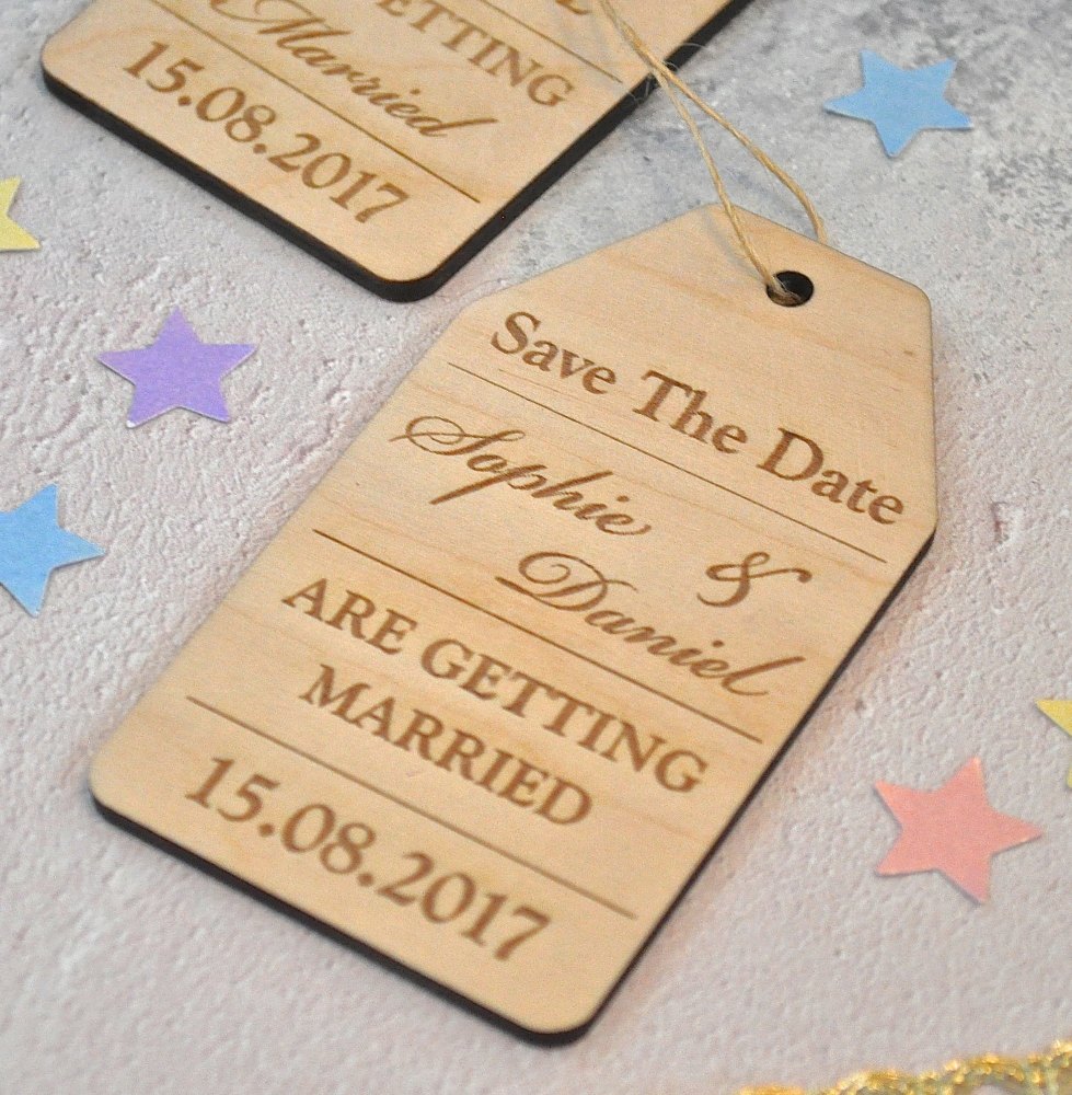 Save The Date Tag