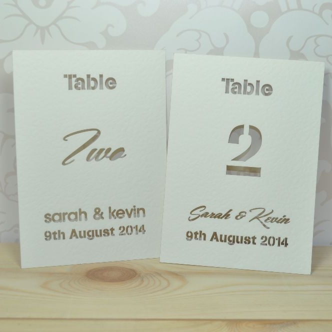 Table Cards