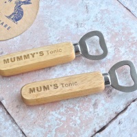 Personalised Mum's Tonic Bottle Opener
