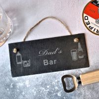 Personalised Bar Slate Sign