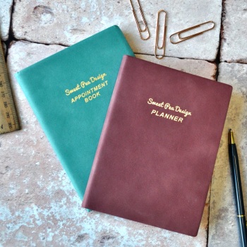 Personalised Business Planner Notebook