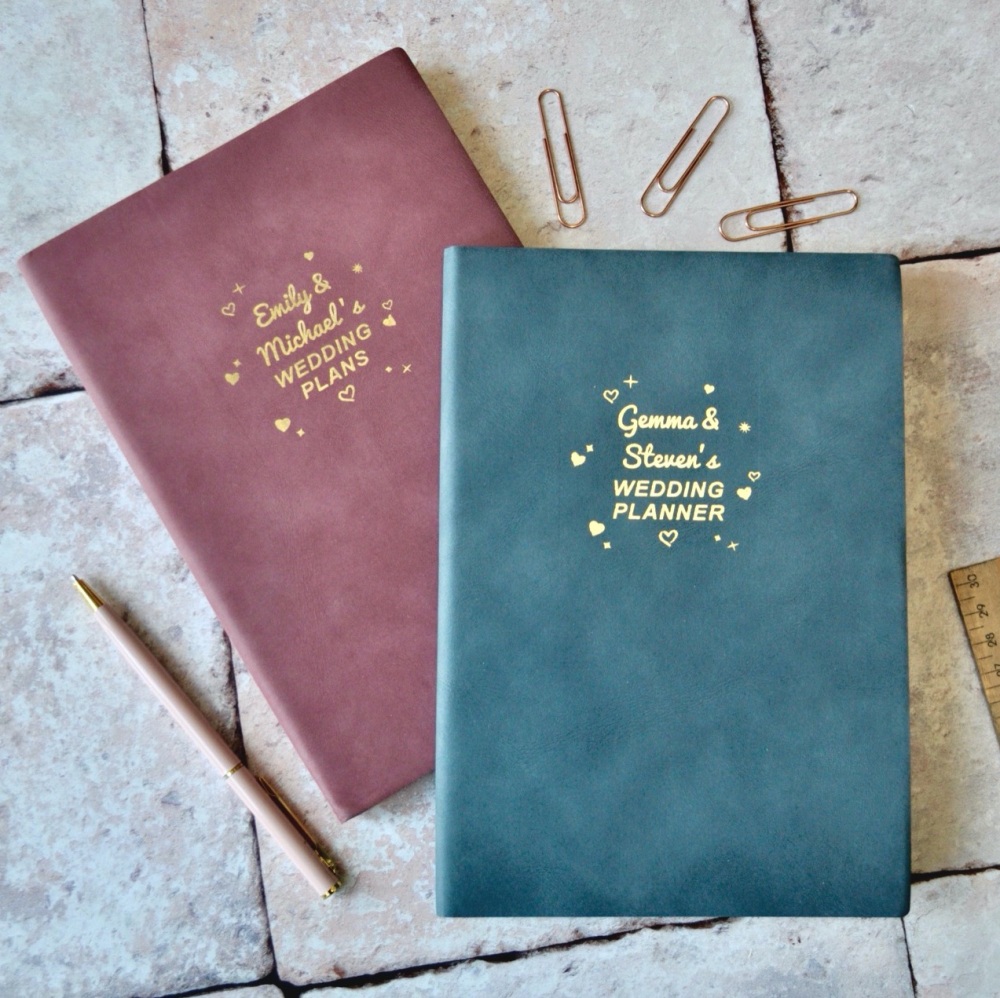 Personalised Wedding Planner Notebook