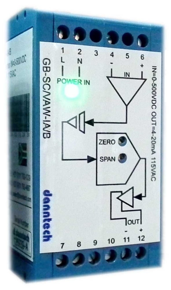 High Voltage DC Input Signal Converter