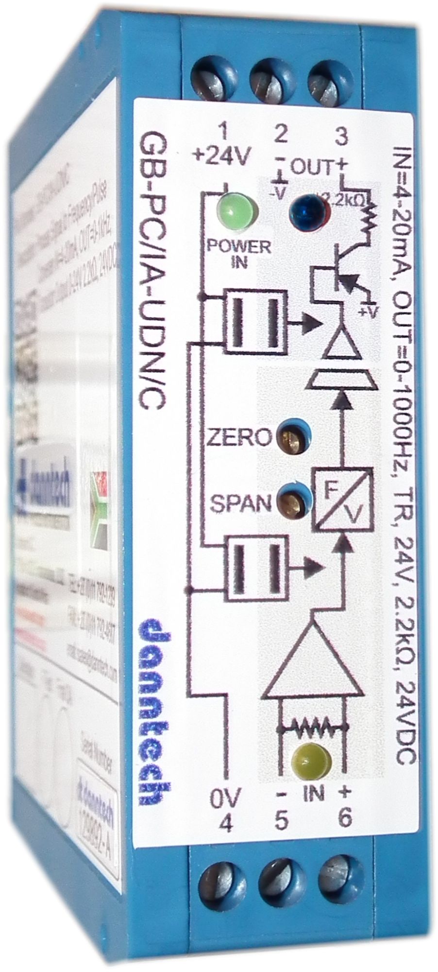 Process Signal to Frequency/Pulse Converter