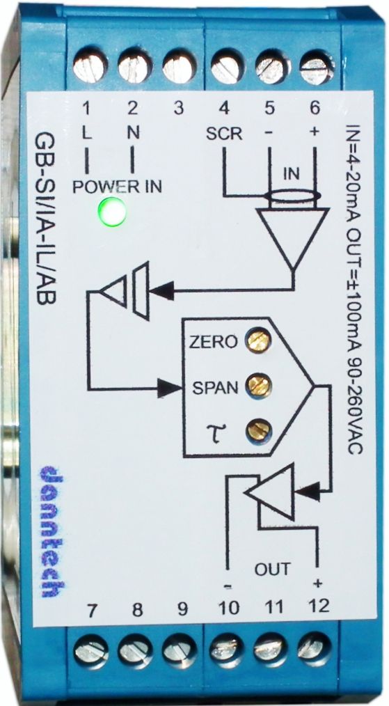 Process Signal to Bi-Polar Current Converter