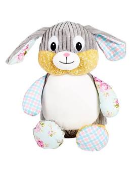 Personalised floral bunny Cubbie