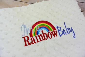 I'm a rainbow baby Blanket