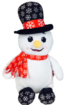 Personalised snowman cubbie